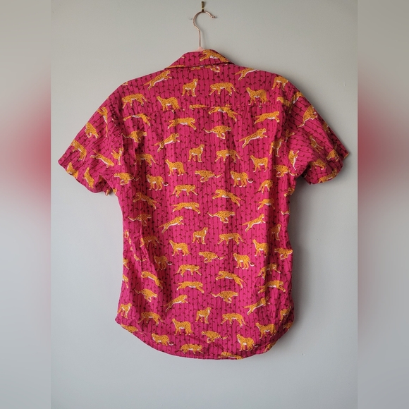 Bonobos 'Riviera' Leopard Print Shirt - Picture 4 of 4